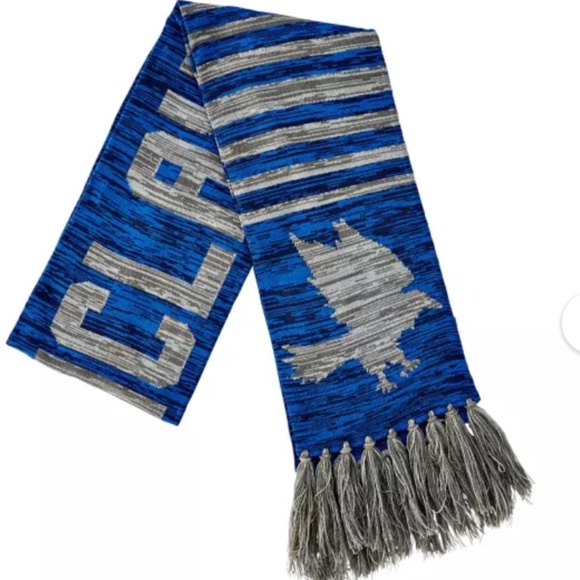 💐Harry Potter Ravenclaw Spellout Acrylic Scarf & Tumbler Set Blue/Grey - Picture 2 of 7